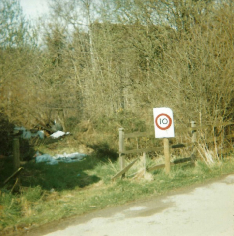 Demolition at Christow Station