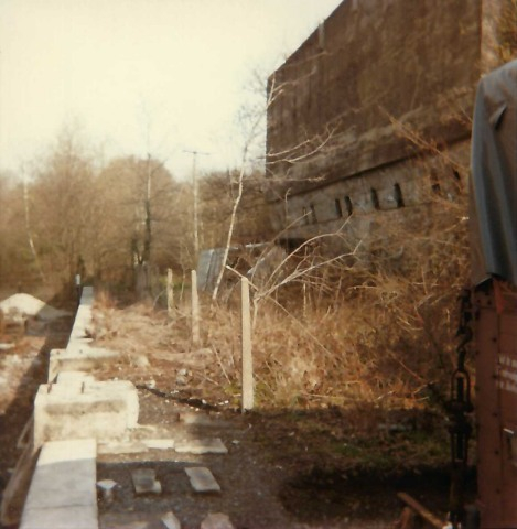 Demolition at Christow Station